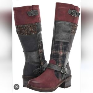 Muk Luks Arya Patchwork Boots